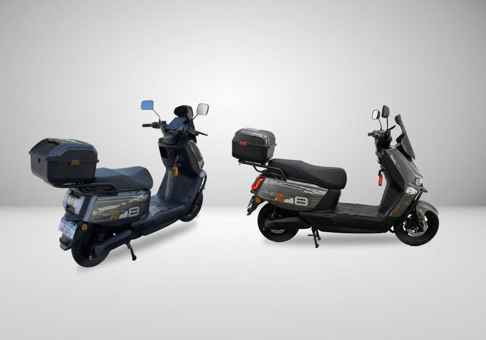 Scooter elétrica BOLIN E40 vista lateral